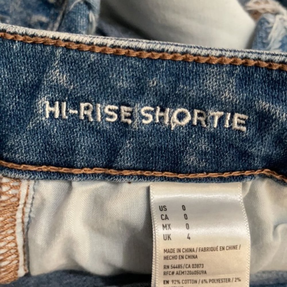 American Eagle Super Stretch Hi-Rise Shortie - Picture 7 of 10